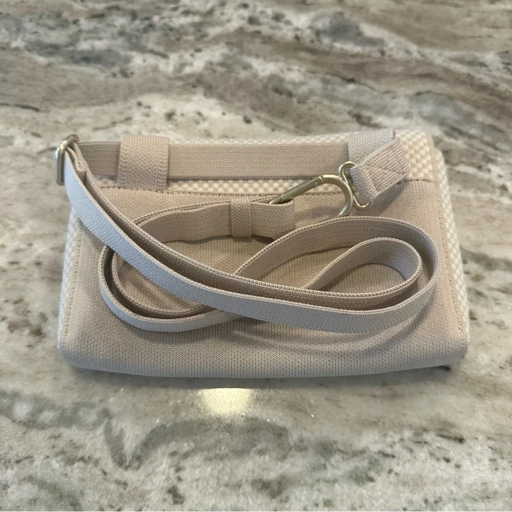 Rothy’s Belt Bag Cream with Neon Interior - Picture 5 of 5